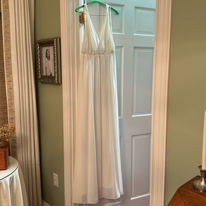 Long White Formal Dress